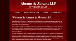 Desktop Screenshot of abramsvisas.com